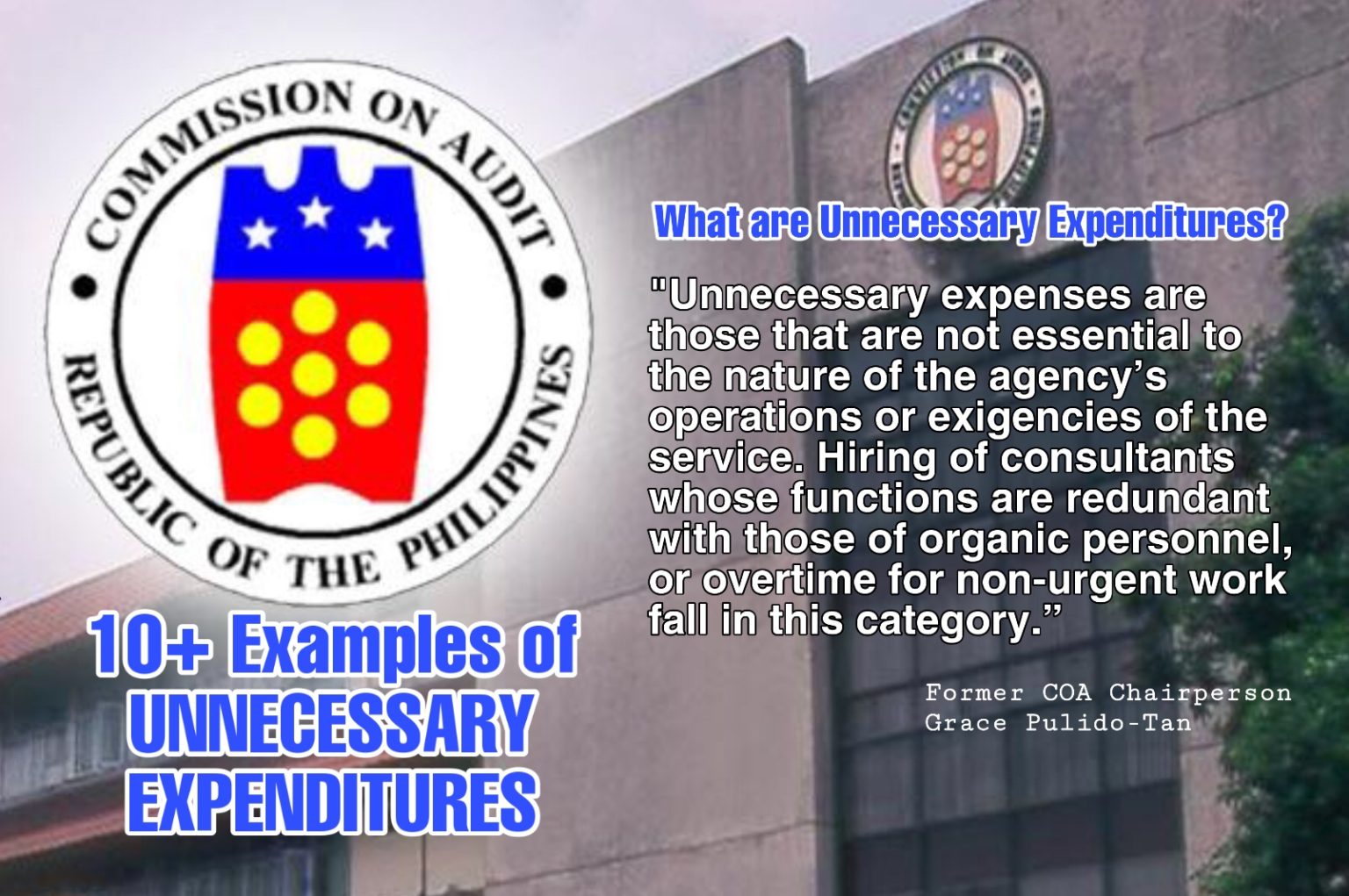 10-examples-of-unnecessary-expenditures-according-to-the-commission-on