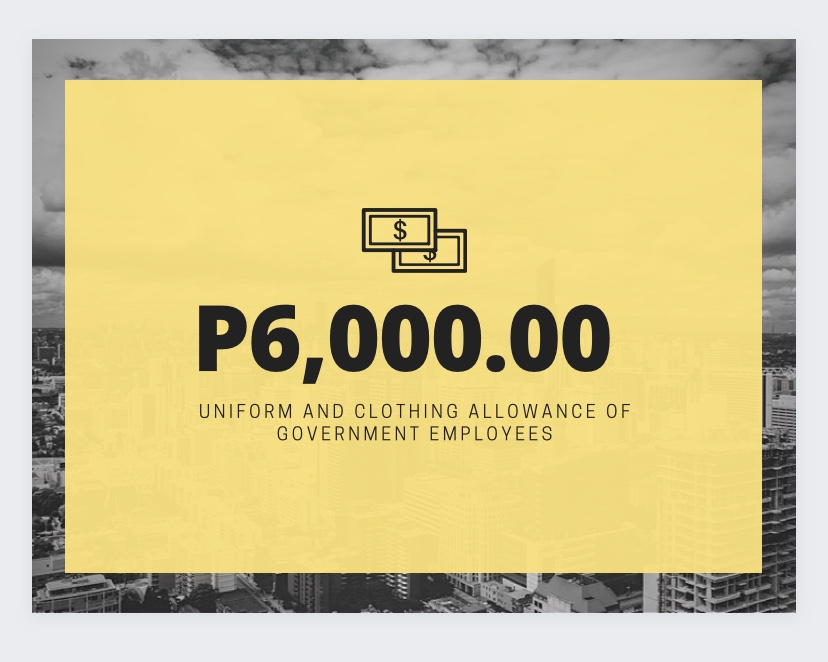 how-much-is-the-uniform-and-clothing-allowance-of-government-employees